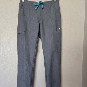Figs XXS Yola Skinny Graphite Scrub Pants